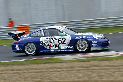 GS Motorsport podium